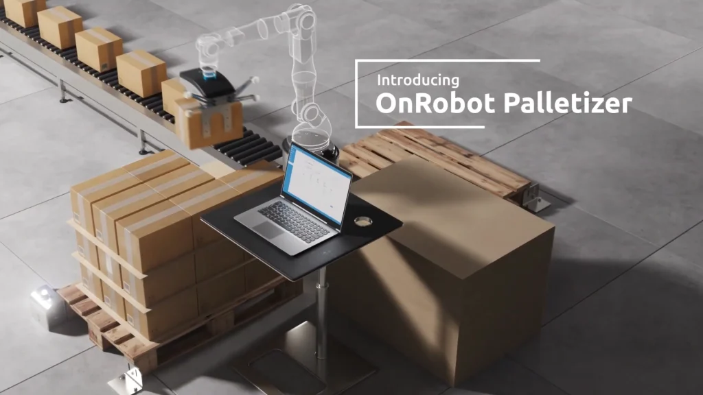 Sistema de paletização OnRobot